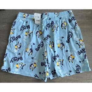Bluey Drawstring Pajama Shorts Men Size Medium
